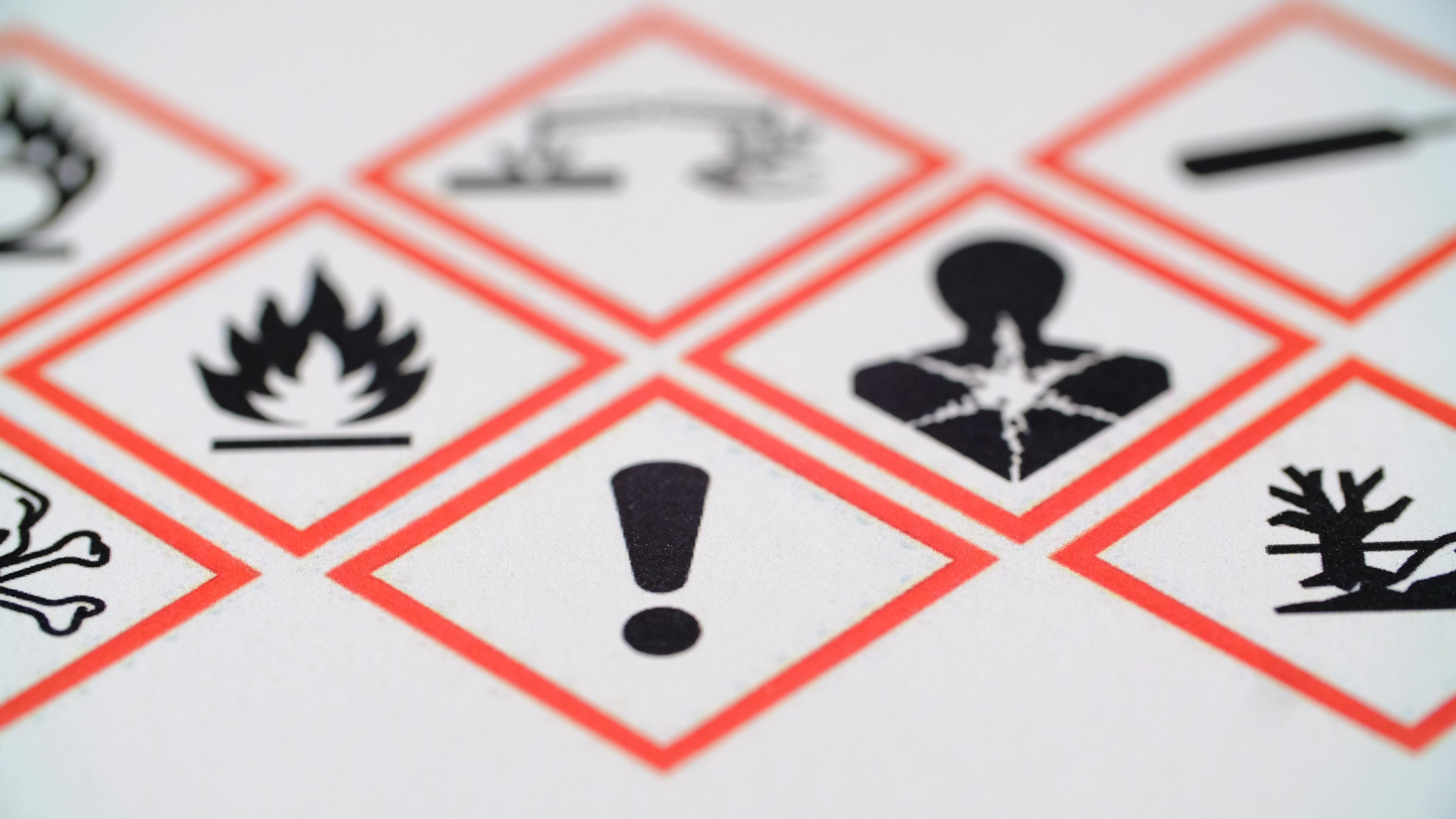 Internationale Gefahrenkennzeichnung von Chemikalien